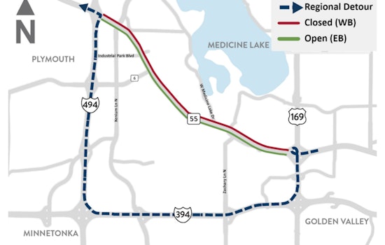 Westbound Highway 55 in Minnesota Set to Reopen Saturday Night Following Weather-Induced Closure