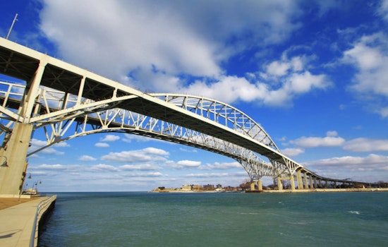 Westbound I-94/I-69 Near Blue Water Bridge to Close for Repairs Starting Nov. 12