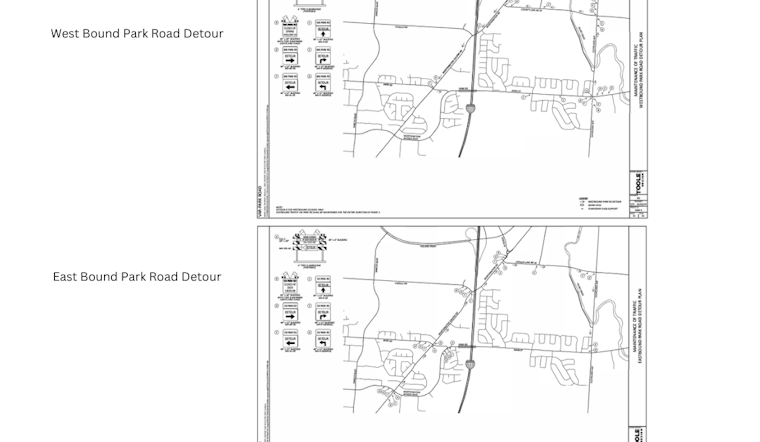 Westerville and Columbus Commuters Face Six-Month Detour During Park Road Construction
