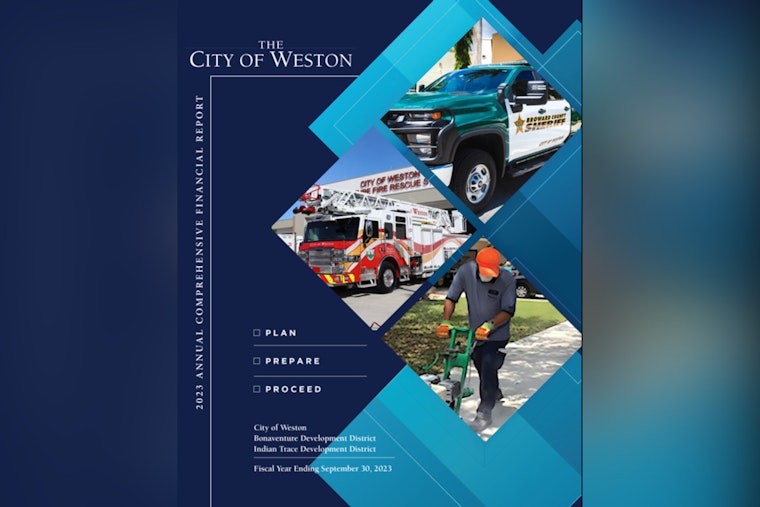Weston City Clinches 26th Consecutive Award for Excellence in Financial Reporting