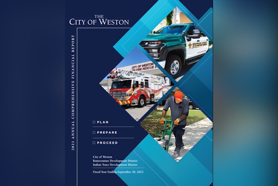 Weston City Clinches 26th Consecutive Award for Excellence in Financial Reporting