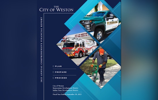 Weston City Clinches 26th Consecutive Award for Excellence in Financial Reporting