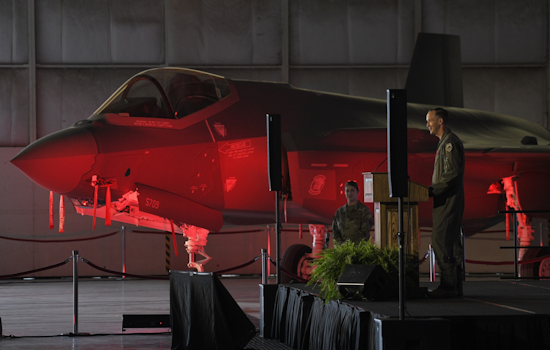 White Settlement Celebrates Arrival of F-35 Lightning II at Historic USAF Ceremony