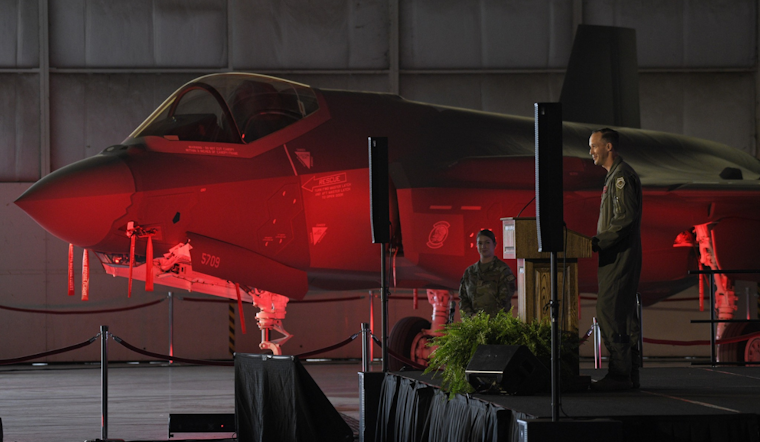 White Settlement Celebrates Arrival of F-35 Lightning II at Historic USAF Ceremony