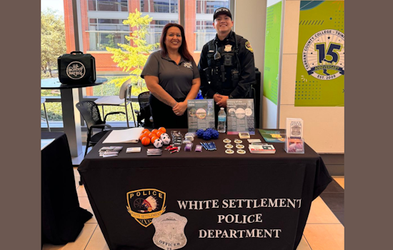 White Settlement Police Department Engages Community at Criminal Justice Job Fair