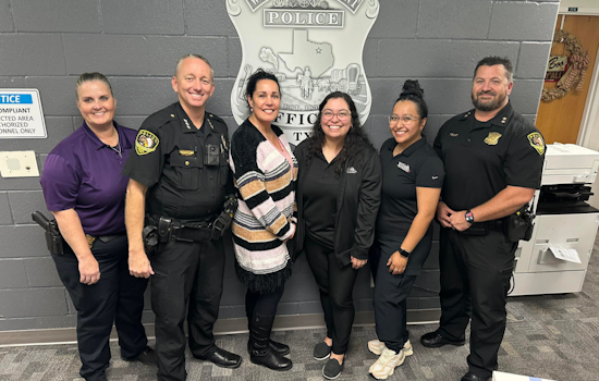 White Settlement Police Honor Records Staff on National Police Records Appreciation Day