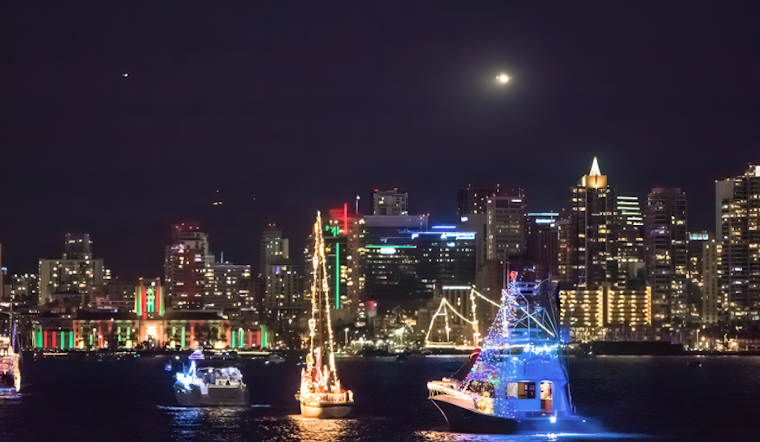 San Diego Bay Glistens with Festive Spirit as 54th Annual Parade of Lights Sets Sail