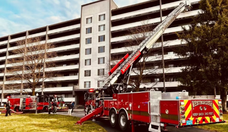 100 Families Displaced Following Westboro Apartment Building Fire on Turnpike Road