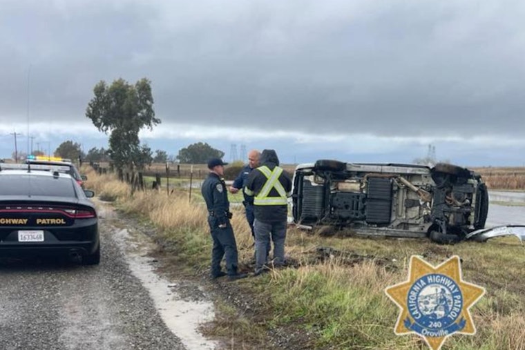 11-Year-Old Leads CHP on Pursuits Before Flipping Minivan in Northern California, Charges Pending