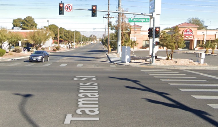 19-Year-Old Woman in Critical Condition After Being Struck by Car on Flamingo Road, East Las Vegas