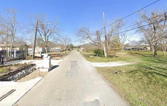 Abandoned House in Houston's Trinity Houston Gardens Neighborhood Engulfed in Flames with $60,000 in Damages