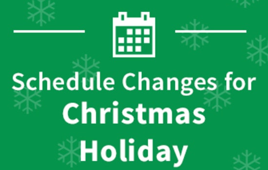 ACCGov Adjusts Service Hours for Christmas, Closures and Rescheduling Across Departments