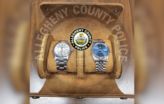 Allegheny County Police Request Public's Help to Find Rightful Owner of Rolex Watches Found at Pittsburgh International Airport