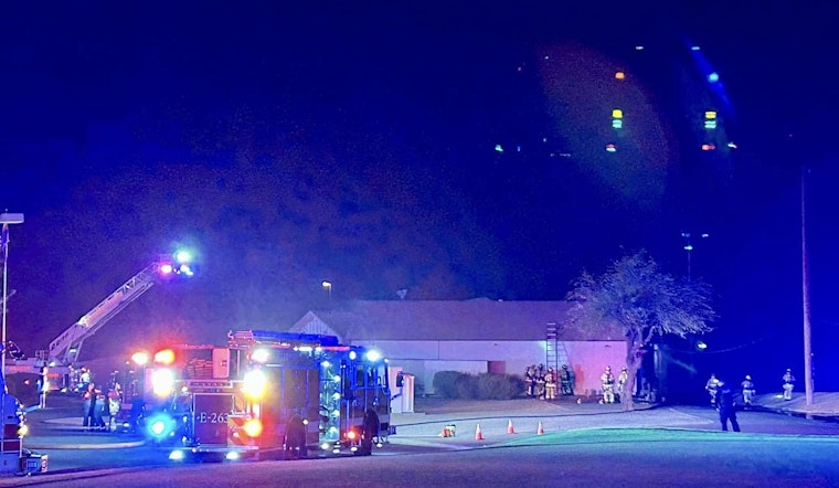 Apache Junction Firefighters Tackle Golf Club Blaze and Construction Site Inferno Near US 60