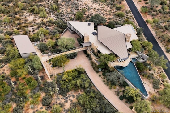 Architectural Gem Designed by Gordon Rogers in Scottsdale's Troon Village Lists for Over $5 Million