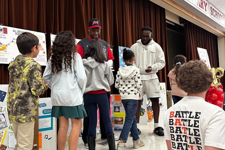 Arizona Cardinals' Jesse Luketa Champions Literacy, Mack Wilson Sr. Shares Life Lessons with Valley Youth