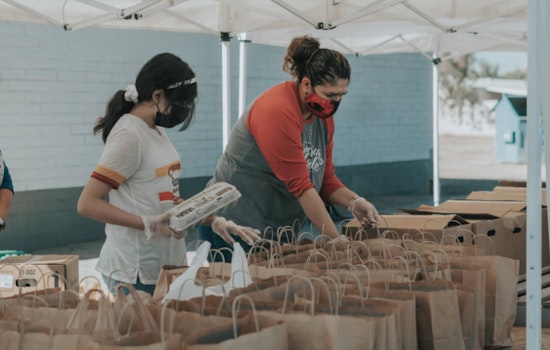 Arizonians Embrace National Giving Month with Over 1,100 Emergency Food Boxes Prepared at St. Mary's Food Bank