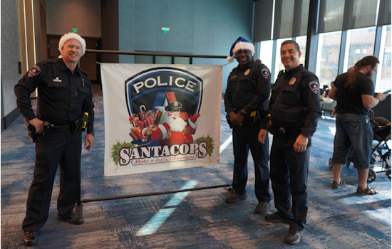 Arlington Police Department Spreads Holiday Cheer to 600 Children with Santa Cops Program