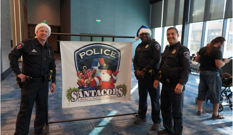 Arlington Police Department Spreads Holiday Cheer to 600 Children with Santa Cops Program