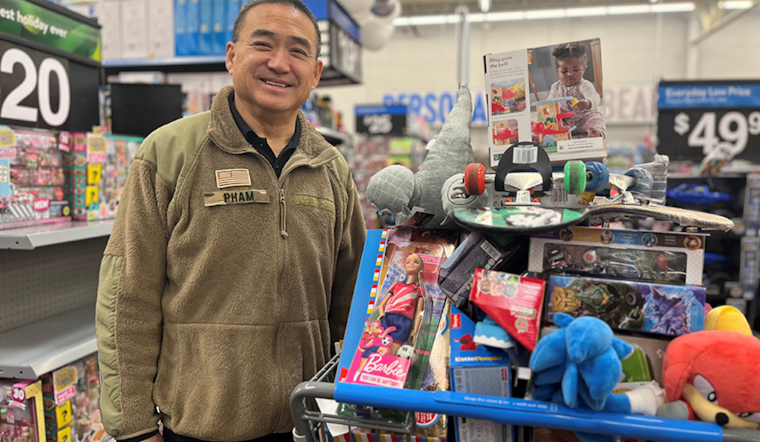 Arlington Walmart Partners with Toys for Tots for a $25,000 Donation to Light Up the Holidays for Local Children