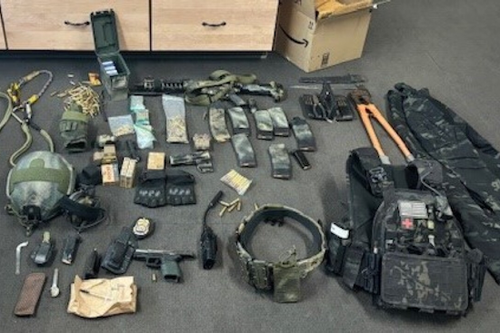 Armed and Dangerous: Suspect Arrested in Silver Plume with Cache of Weapons and Tactical Gear