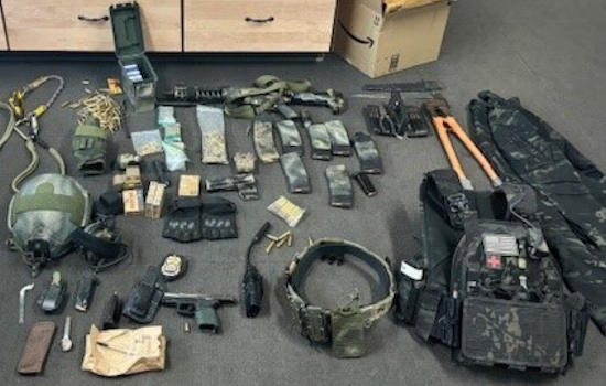 Armed and Dangerous: Suspect Arrested in Silver Plume with Cache of Weapons and Tactical Gear