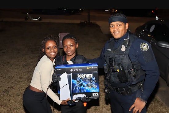Atlanta Officer Gifts PlayStation 5 to Local Youth in Act of Community Policing Kindness
