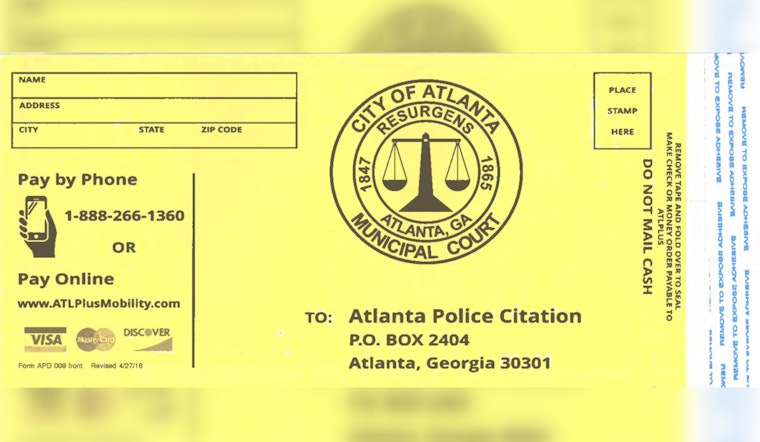Atlanta Police Remind Motorists to Verify Legitimacy of Parking Citations Amid Fraud Concerns