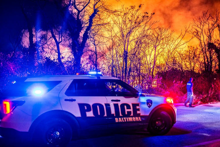 Baltimore's Camp Small Prevails Over Intense Blaze, Fire Crews Halt Flames After Days of Tireless Effort