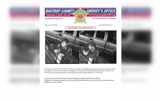 Bastrop County Sheriff Advances in Elderly Man's Murder Case as Persons of Interest Identified