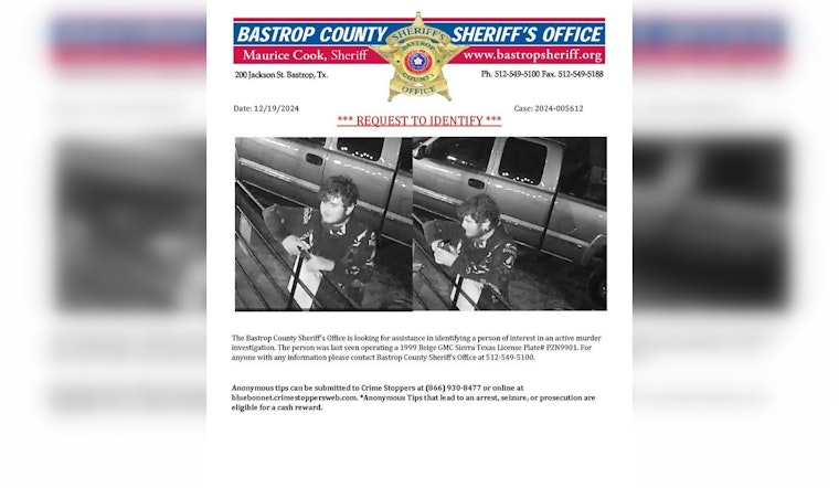 Bastrop County Sheriff Advances in Elderly Man's Murder Case as Persons of Interest Identified