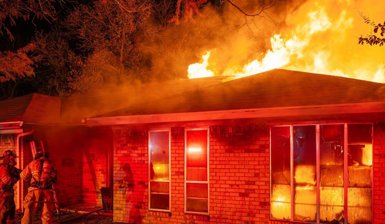 Benbrook and Fort Worth Fire Departments Quell Early Morning Blaze on Van Deman Drive