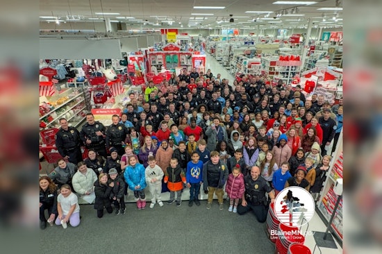Blaine Police and First Responders Spread Joy with ‘Heroes & Helpers’ Shopping Event at Local Target