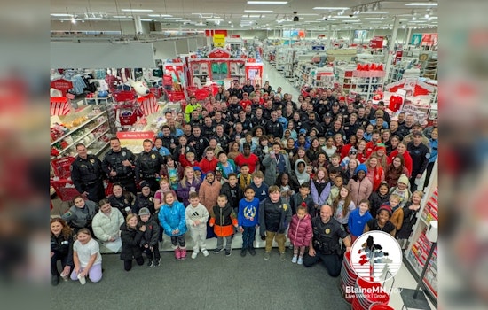 Blaine Police and First Responders Spread Joy with ‘Heroes & Helpers’ Shopping Event at Local Target