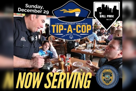 Blaine Police Partner with The Ball Park for 'Tip-A-Cop' Event to Support Special Olympics Minnesota