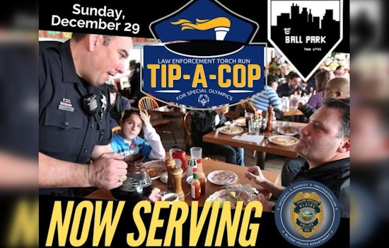 Blaine Police Partner with The Ball Park for 'Tip-A-Cop' Event to Support Special Olympics Minnesota
