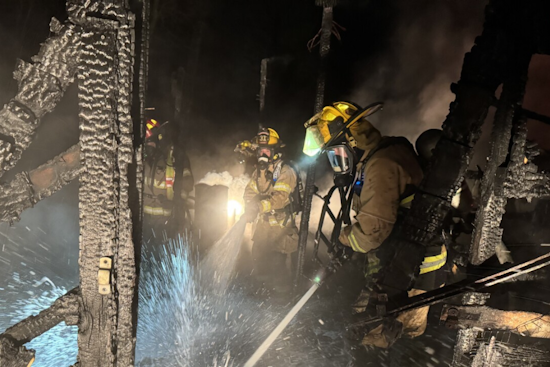 Blaze Decimates Barn in Casco Township, Agricultural Equipment Lost; No Injuries Reported