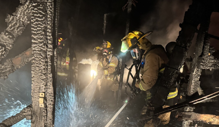 Blaze Decimates Barn in Casco Township, Agricultural Equipment Lost; No Injuries Reported