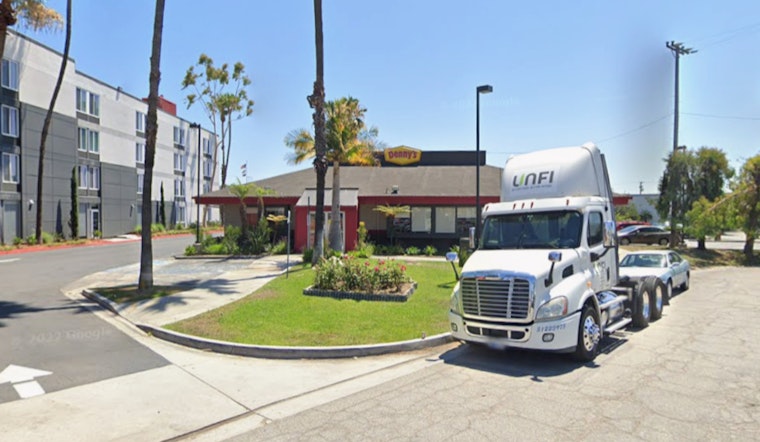 Blaze Destroys Denny's in City of Commerce; Roof Collapses, Nearby Hotel Evacuated