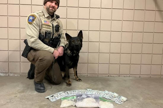 Blue Earth County K9 Murphy Sniffs Out 1.5 Pounds of Meth in Inter-Agency Drug Seizure