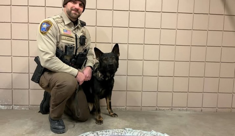 Blue Earth County K9 Murphy Sniffs Out 1.5 Pounds of Meth in Inter-Agency Drug Seizure