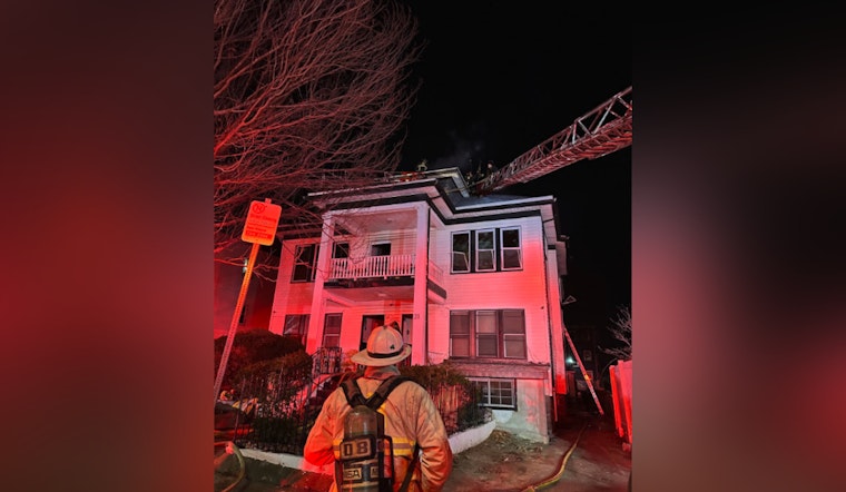 Boston Firefighters Battle Mattapan Blaze in Freezing Temperatures, Displacing Families but Causing No Injuries