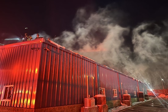 Boston Firefighters Contend with Freezing Temps to Combat Dorchester Blaze, One Hospitalized