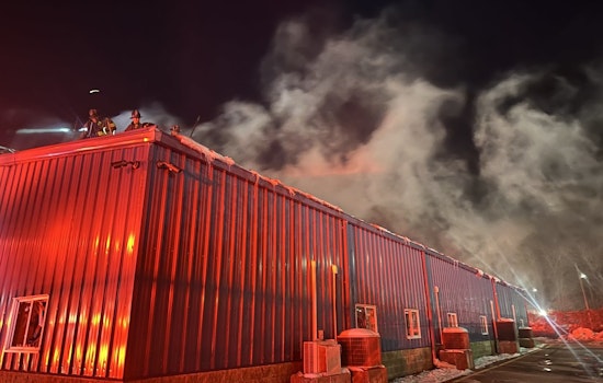 Boston Firefighters Contend with Freezing Temps to Combat Dorchester Blaze, One Hospitalized