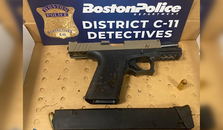 Boston Police Arrest 20-Year-Old Dionte Wall for Unlawful Possession of Firearm in Dorchester