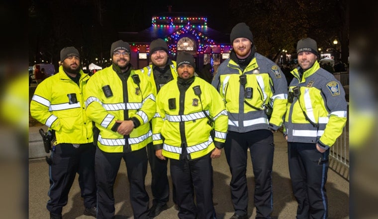 Boston Police Brighten Holiday Spirit at Annual Boston Common Tree Lighting Ceremony