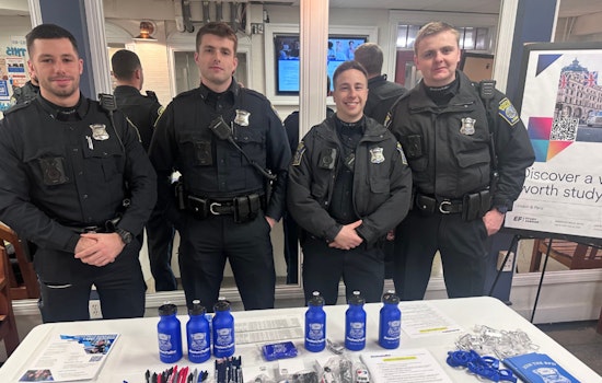 Boston Police Department Engages Fisher College Students in Recruitment Drive for Upcoming Civil Service Exam