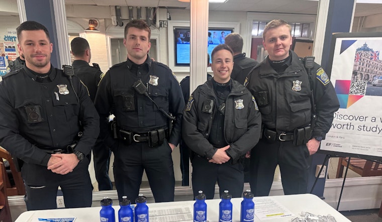 Boston Police Department Engages Fisher College Students in Recruitment Drive for Upcoming Civil Service Exam