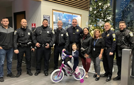 Boston Police Department Spreads Holiday Cheer with a Special Gift for East Boston Youngster