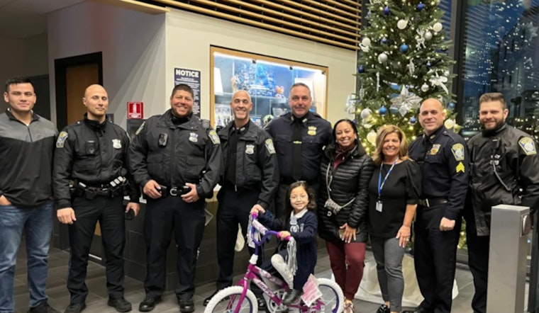 Boston Police Department Spreads Holiday Cheer with a Special Gift for East Boston Youngster
